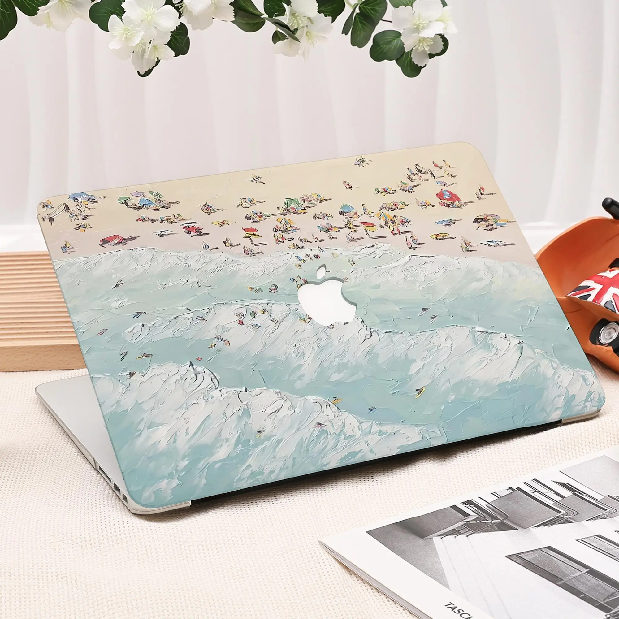 Summer Beach MacBook Case for MacBook Air 15 13, MacBook Pro 16 14 13 Inch,  MacBook Protective Case Cover
