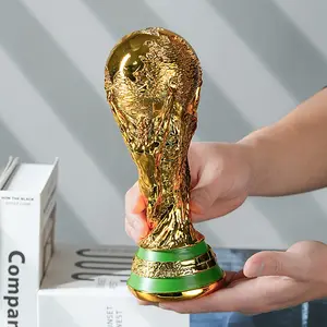 2026 World Cup Model Trophy Decoration for Football Fans United States Canada Mexico Commemorative Ornament Detailed Trophy Cup Design