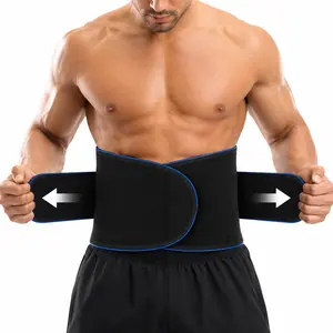 1 sports waist protector, freely Adjustable Tightness, double high elastic compression, fixed support for the lumbar spine, balance the lumbar force, Large-area cartilage support, Effectively reduce injuries caused by heavy-weight sports and training