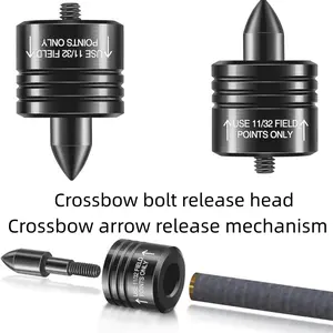 2PCS Crossbow Bolt Decocking Heads | Universal Fit for Hunting & Competition, Arrow Release for Recurve/Compound Bows