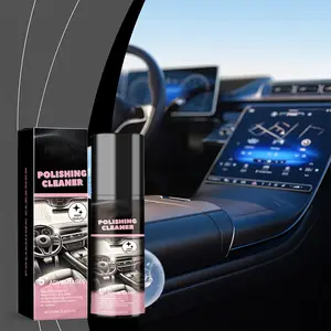 Car Interior Cleaner Waterless Spray wax Interior Polish and Restorer 100ML Deep Clean Polishing Cleaner