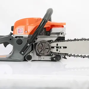 Solhis 58cc 2kw 20 Inch Handle Gas Chainsaw power tools Multifunctional High Power Gas-powered Fast Cutting Labor-saving Gas Sawing Handheld Cutting Wood Chainsaw Logging Machine Garden Supplies wood cutting