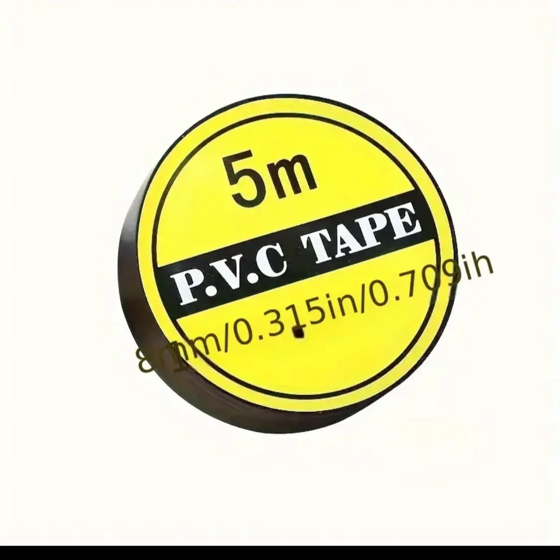 2 Electrical Tapes, Insulation Tape, Electrical PVC Tape, High Temperature Resistant Flame Retardant Insulation Waterproof Self-adhesive Electrical Tape
