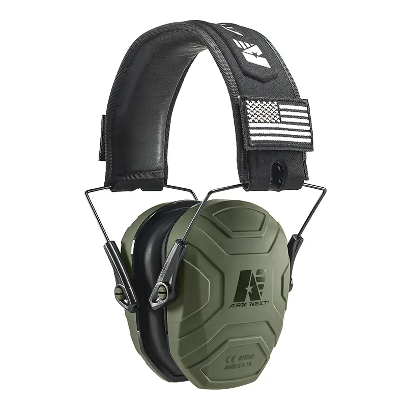 ARM NEXT V40 Tactical Shooting Earmuffs, 26dB NNR Noise Cancelling Hearing Protection Safety Gear, for Hunting, Labor Work