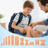 80pcs PE Flexible Adhesive Bandages for Wound Care - Medical Supplies Healthcare Kit, Waterproof, Breathable, Cushioned Pads, 20 Diverse Sizes with Finger & Knuckle Bandaids