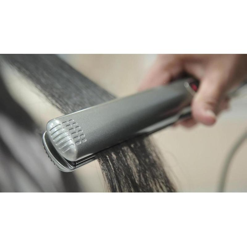 Lizze Extreme Professional Hair Straightener | Original Nano Titanium Technology Straightens Dry, Frizzy Hair Curls | 250 Deg. C. (480'f) - 110 Volts