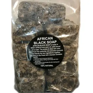 Raw African Black Soap Imported From Ghana Pre Cut Raw African Black Soap Imported From Ghana Pre Cut