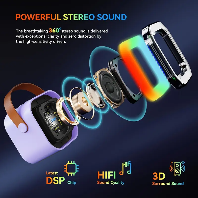 Compact portable karaoke speaker product detail