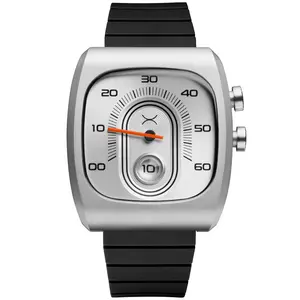 Retroscope Jump Hour Silver Black