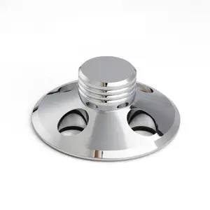Preffair Aluminum Metal Vinyl Record Weight Stabilizer Disc Clamp for Turntable Accessories Cover