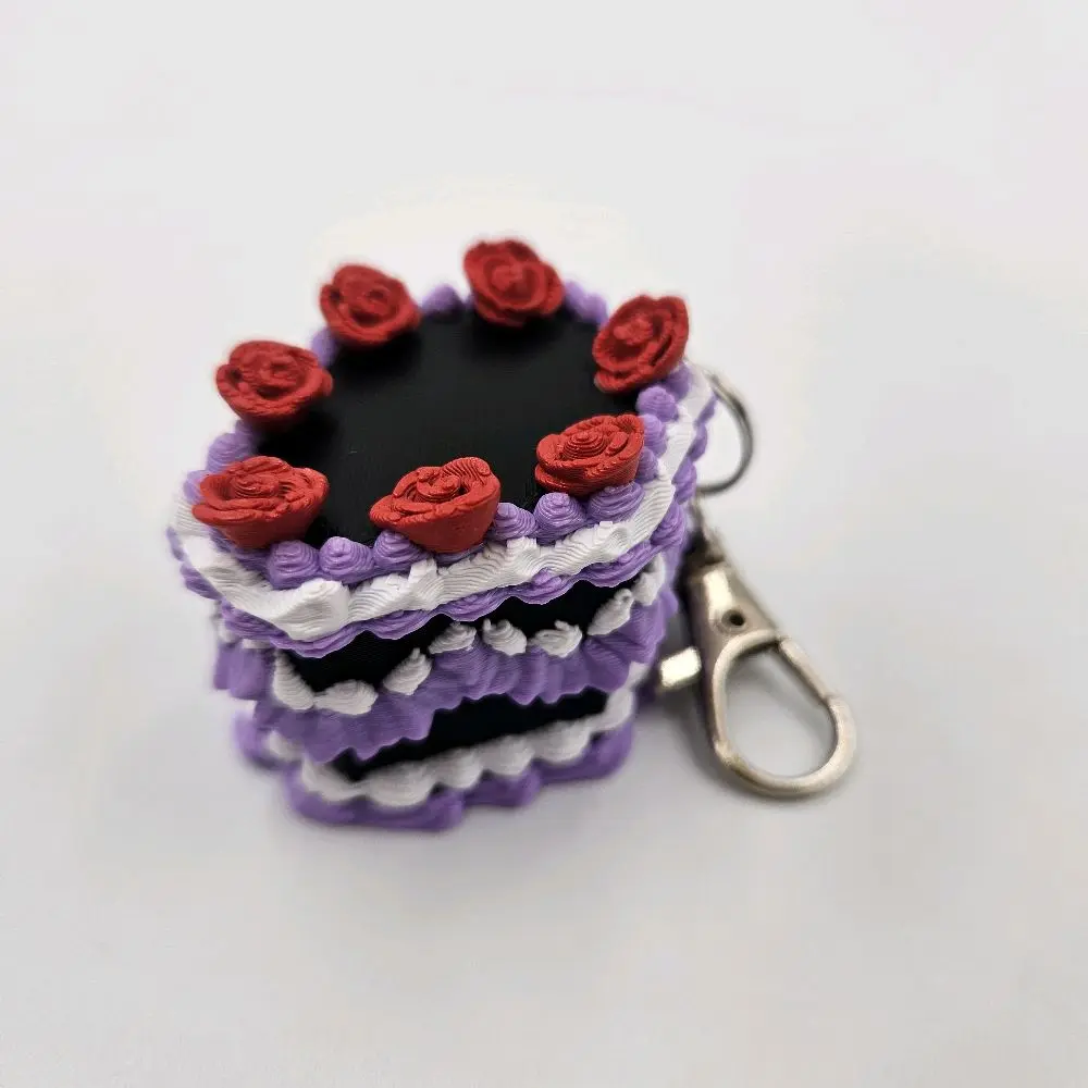 Rose Coffin Clicker Fidget | 3D Printed Summerween Halloween Clicker