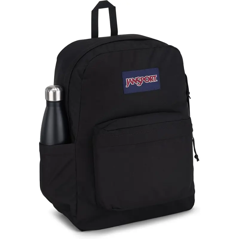 JanSport SuperBreak One Backpacks - Durable, Lightweight Bookbag Front Utility Pocket with Built-in Organizer - Premium Outdoor Backpack Travel Black