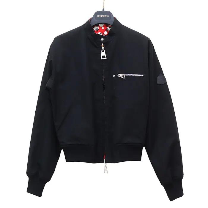 Pre-owned Louis Vuitton Cotton Small Leather Goods LV × YK Reversible Bomber Jacket Jacket