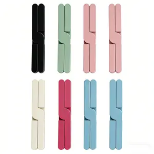 8-Pack Foldable Silicone Insulation Pot Pads, Nordic Style Rotatable Size Adjustable, Detachable Easy Clean, High Temperature Resistant