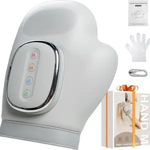 Electric Hand Massager for Arthritis, Adjustable Three Modes, Five Pressure Levels, Heating Therapy, Human-Like Massage, Perfect Gift for Family and Friends