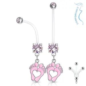 Gender Pregnancy Belly Rings