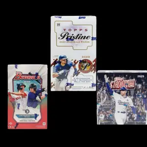 Topps MLB PYT Break #21 2025 Topps Pristine, 2026 Bowman Hobby Box, 2026 Stadium Club Megabox