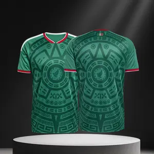 2026 Mexico National Home Short and Long Sleeve Soccer Jersey Fans Version Football Jersey