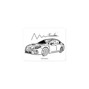 Revvedline WRX Bubble-Free Sticker
