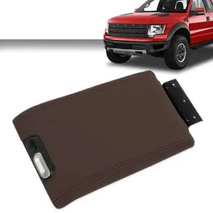Fit For 09-14 Ford F-150 Brown Center Console Arm Rest Lid Cover 9L3Z-1506024-CC