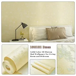 1 Roll Modern 3D White Vertical Stripe Non-woven Wallpaper, Nordic European Style, 374in Peel and Stick Wall Paper, Embossed Texture Solid Color Wallpaper for Living Room Bedroom TV Background Kids Room Home Decor