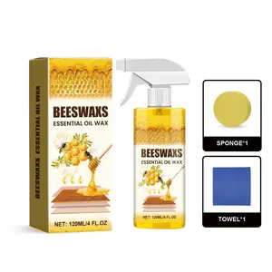Wood polishing beeswax spray for furniture polishing, color protection, nourishing and anti-cracking wood spray