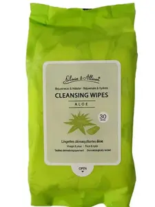 3(Pack) Aloe Vera Makeup Wipes
