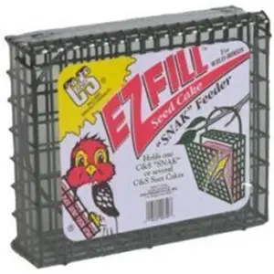 C & S Products Ez Fill Snak Basket Green 8.75 Inch - CS00749