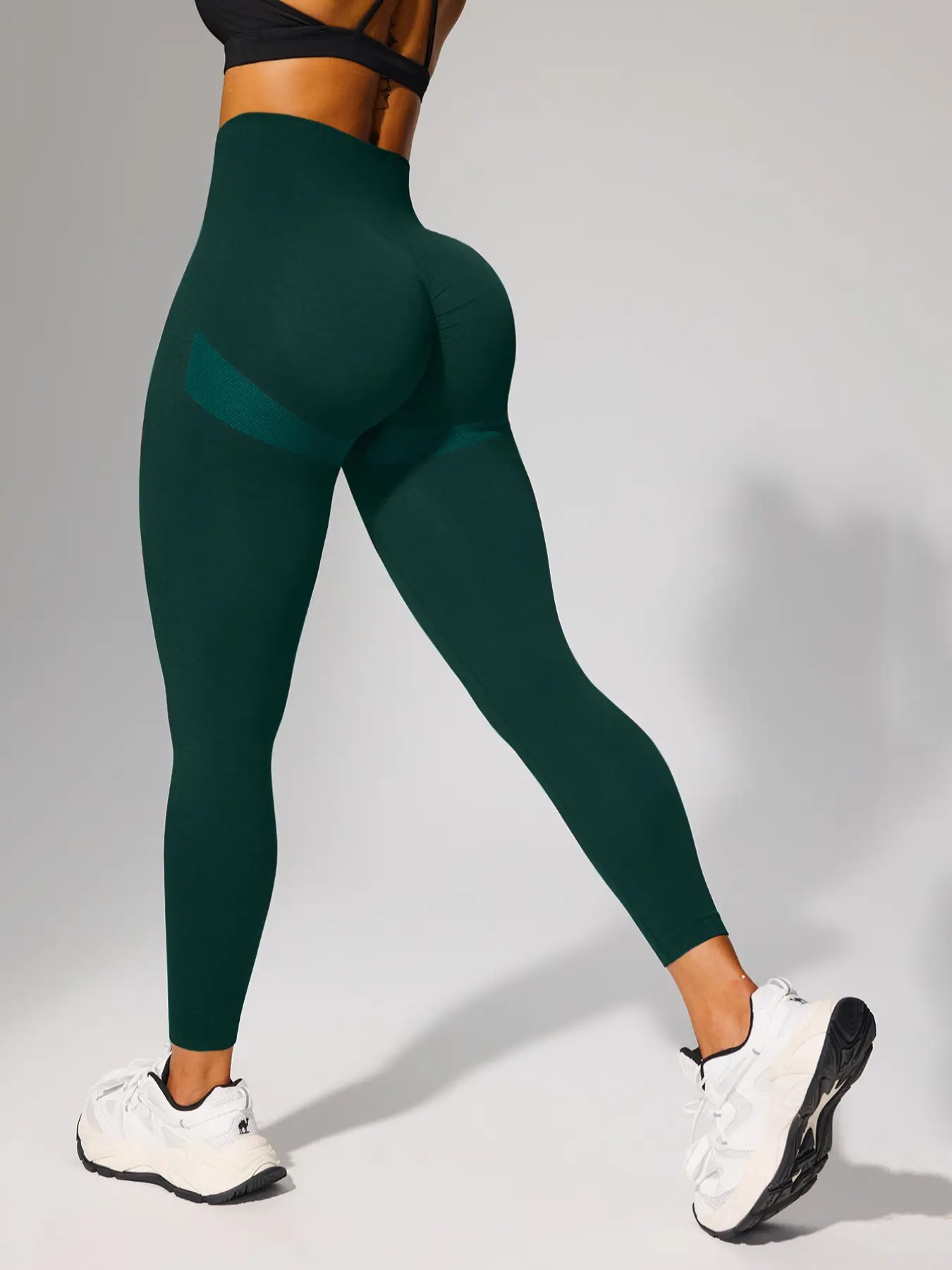 Women's High-Waisted Seamless Sporty Leggings, Tight-Fit Gym Pants for Fitness Enthusiasts, Fall & Winter Workout Gear, High Waist Compression, Stretchy Workout Leggings, High Waist Sports, Fitness Bottoms