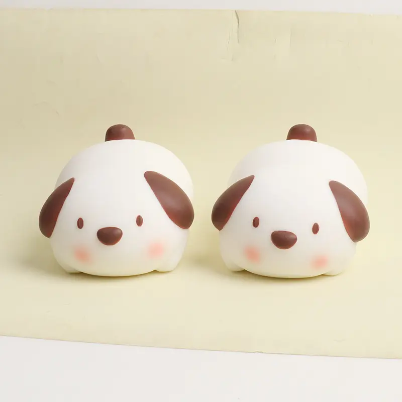 1 Pcs Kawaii Puppy Squishy Fidget Toy 1 PCS,   ideal party favor,  Soft Stretchy Squeeze Ball for Work & Study Anxiety Relief (Party Gift for Home & Festive Supplies) decompression dough