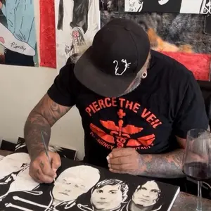Custom hand painted artwork. Personalized by artist Tommy.
