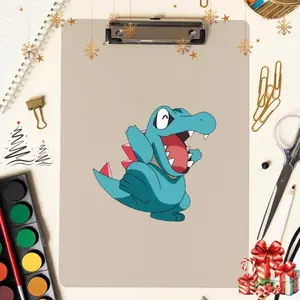 Totodile Sticker | Vinyl Poke waterproof sticker | Gift for Game lovers