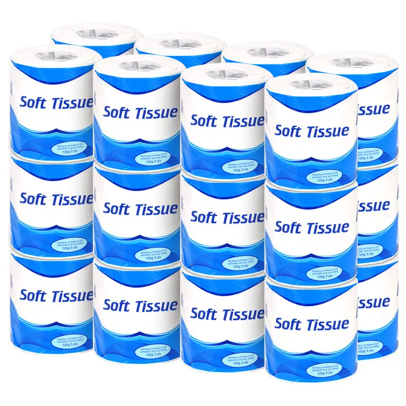 Bamboo Toilet Paper – 24 Extra-Large Rolls, 3-Ply, Unscented & Plastic-Free – Strong, Soft, Septic Safe – Save Trees, Not Comfort