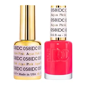 DND DC 58 Aqua Pink Gel and Lacquer Duo nail care nail art