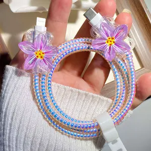 3-Piece Cable Organizer Set for iPhone 12-17 & Android Phones, Durable Non-Bendable Cable Protectors, Essential Phone Accessories