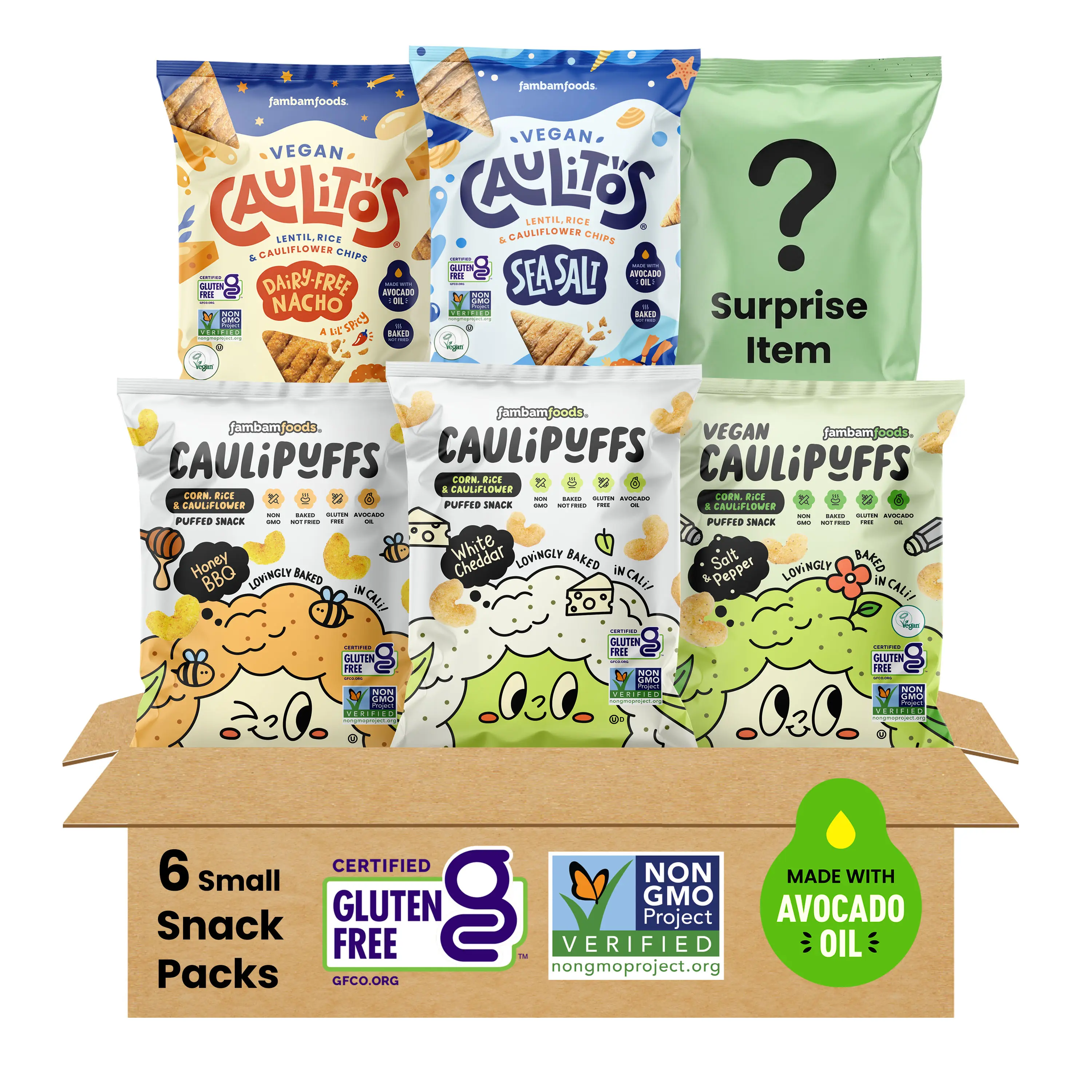FamBam Variety Sampler 6pk