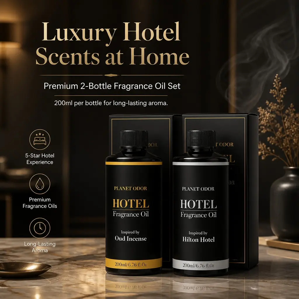 Warm Winter Festive Double Bottle Diffuser Refill Oil Set 200ml×2, Multi-Style Hotel Fragrance Liquid Combo, Two Distinct Premium Scents to Freshen All Indoor Space, Thoughtful Christmas Thanksgiving Gift for Family Friends & Housewarming