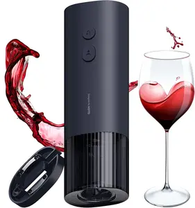 HOTO Electric Wine Opener , Automatic Bottle Opener with Foil Cutter, Uncorks 170+ Bottles, 10s Instant Opening, Battery Operated, Lightweight & Portable, Ideal for Wine Lovers, Kitchen Utensils