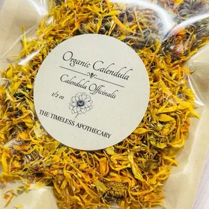 Dried Organic Calendula Flowers, Simmer Pot, Potpourri, Herbal Crafts