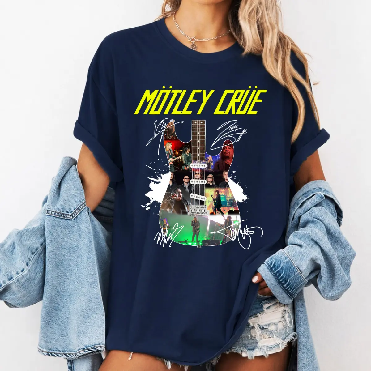 80s Heavy Metal Guitar Tee, Vintage Rock Band Inspired Shirt, Classic Concert Style T-Shirt, Music Lover Gift, Retro Rock Fan Apparel