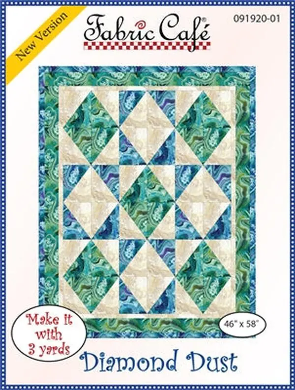 Diamond Dust - Three Yard Quilt Pattern