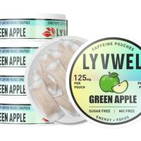 5 Pack 125MG SAME FLAVOR GREEN APPLE