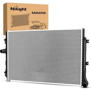 Nilight Radiator for Volkswagen Jetta 2013 2014 2015 2016 2017 2018, Beetle 2014-2017, Passat 2018-2019 L4 1.8L 2.0L, Replace# 5C0121251H