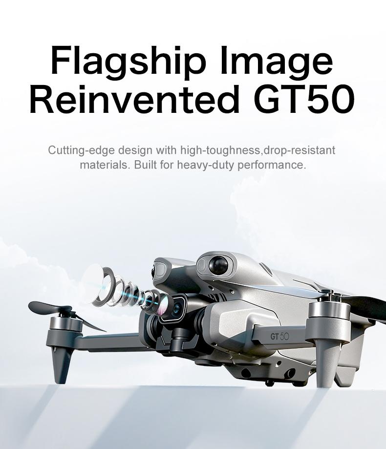 Drone MAX Upgraded 8K Dual-Camera Drone with Obstacle Avoidance, Brushless Motor, Dual Batteries, 5.6" HD Screen Remote, Foldable Design, Night Flight Ready for Adults & Beginners