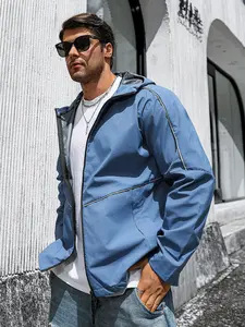 Men's autumn and winter fashion casual sports jacket Waterproof windproof jacket softshell jacket technical jacket