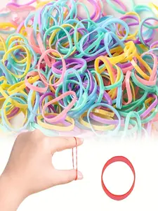 1000pcs Small Disposable Rubber Bands, Hair Ties for Girls, Hair Accessories