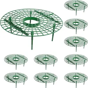 10 Pack Strawberry Plant Support Stands, Large Size Strawberry Growth Frame, Garden Strawberry Holder, Keep Strawberries Clean