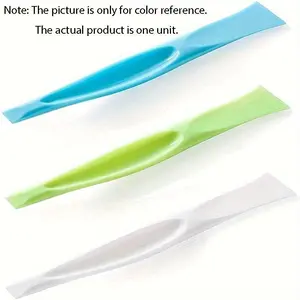 1pc Cleaning Scraper, Kitchen Plastic Scraper, Multi-functional Rigid Barbecue Scraper, Non-Scratch Cleaning Tool, Can Opener, Sticker Scraper, Label Remover, Chewing Gum Scraper, Bottle Opener
