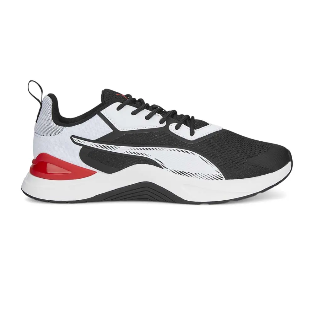 PUMA Mens Infusion Training Sneakers Shoes - Black, White