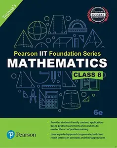 USED-Pearson IIT Foundation Mathematics Class 8 by Trishna's (Paperback)